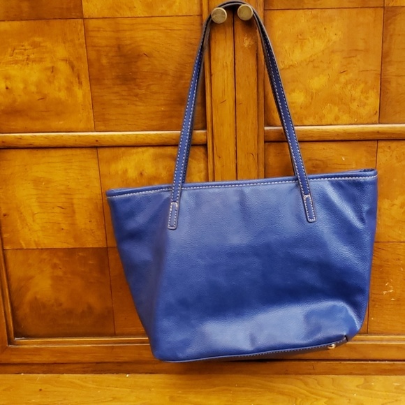 Nine West Blue Tote - Picture 2 of 8